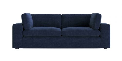 Bloom 3 Seater Sofa Blue
