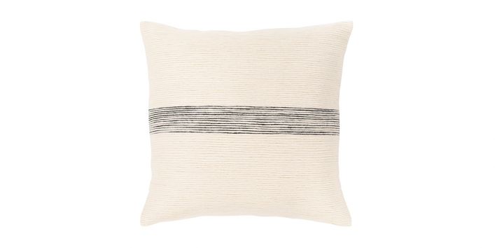 Andrea Pillow Off White and Gray