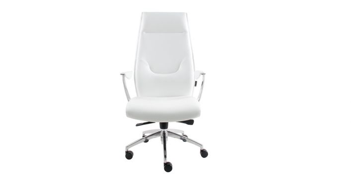 Apex Office Chair High Back White