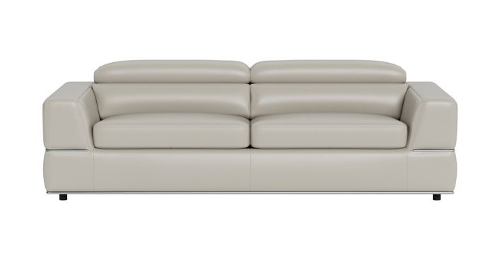 Bergamo 2 Seater Sofa Bed Light Gray 