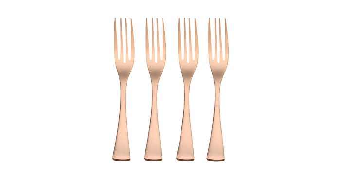 Forma Silverware Pink Gold - Set of 4 Forks
