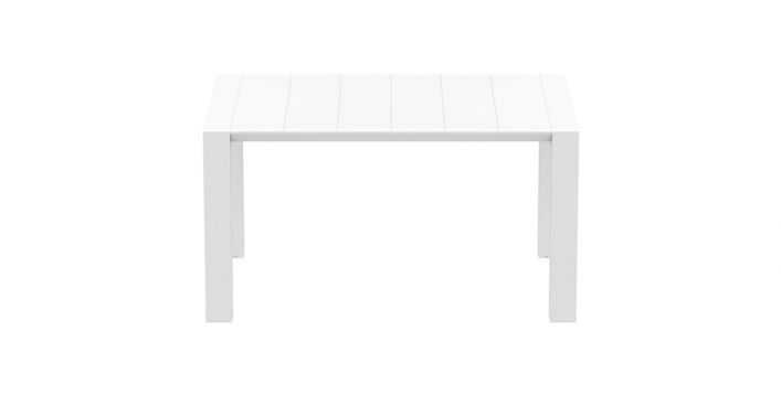 Mykonos Outdoor Dining Table 39"-55" White