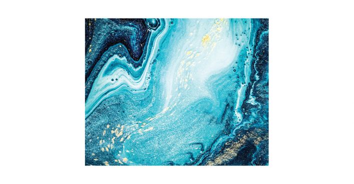 Ocean Marble 60" x 48"
