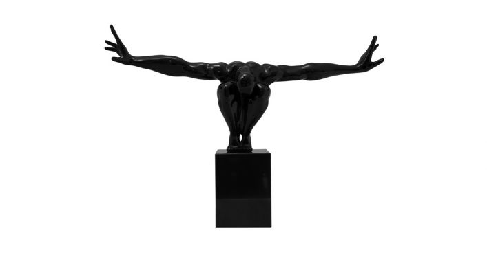 Saut de L'ange Sculpture Black