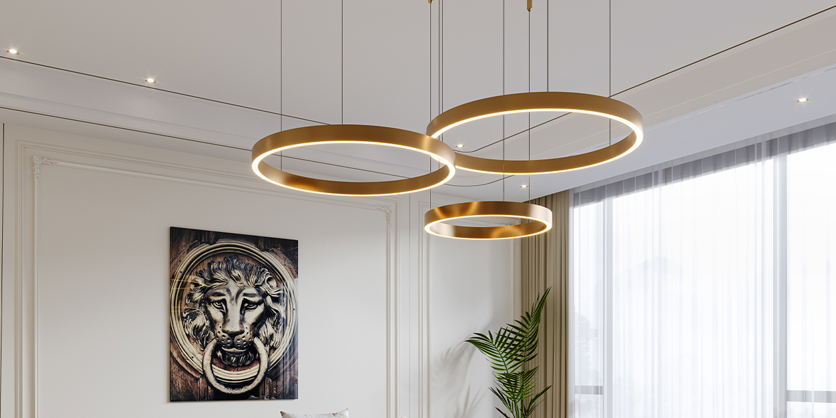 Helios Ceiling Lamp 32 Gold